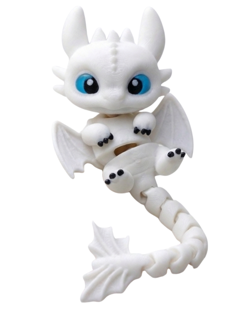 Articulated Dragon (Light Fury)